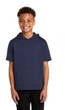 Sport-Tek � Youth Sport-Wick � Fleece Short Sleeve Hooded Pullover
